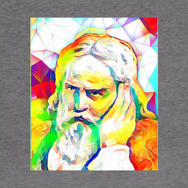 Snorri Sturluson Colourful Portrait | Snorri Sturluson Artwork 11 by JustLit